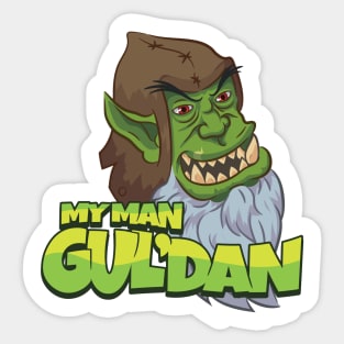 My man Gul'dan Sticker